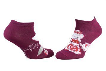 Шкарпетки Hello Kitty Hk + Rose 1-pack burgundy &mdash; 13890712-5, 35-41, 3349610000480