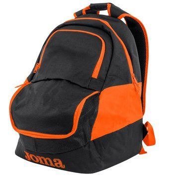 Рюкзак Joma Diamond II black orange &mdash; 400235.120, One Size, 9998454645094