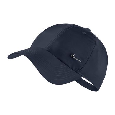 Кепка Nike H86 Cap Metal Swoosh navy blue — 943092-451, One Size, 887225037116