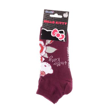 Шкарпетки Hello Kitty Hk + Rose 1-pack burgundy — 13890712-5, 35-41, 3349610000480