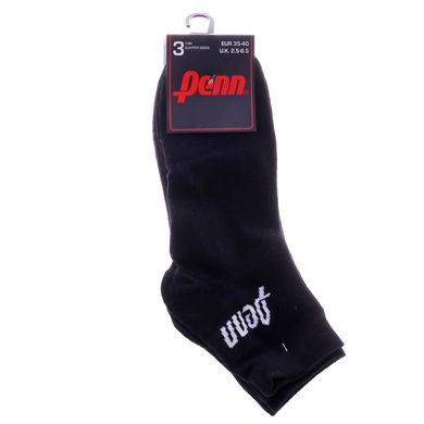 Носки Penn Quarter Socks 3-pack black — 179011, 35-40, 8712113395639