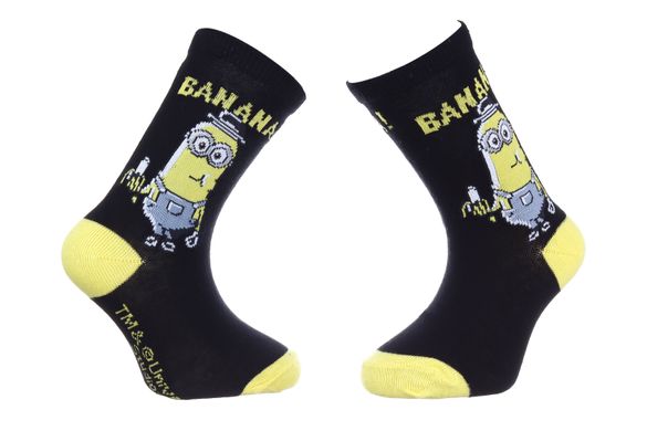 Шкарпетки Minions Minion And Banana blue — 37014-4, 35-38, 3349610002927