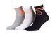 Шкарпетки Sergio Tacchini 3-pack black/orange/white — 13890462-2, 36-41, 3349607024611