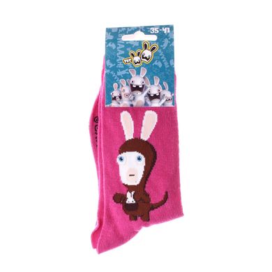 Шкарпетки Rabbids Invasion Rabbits In Kangaroo Costume 1-pack purple — 13849251-8, 35-41, 3349610000350