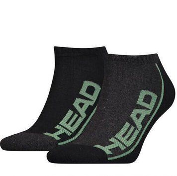 Шкарпетки Head PERFORMANCE SNEAKER 2P UNISEX зелений, чорний Уні 35-38