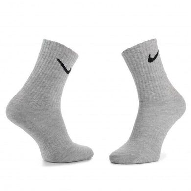 Носки Nike Everyday Lightweight Crew 3-pack black/gray/white — SX7676-901, 38-42, 888407237317