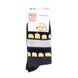 Шкарпетки Minions Stripes On Shaft + Minion 1-pack dark gray — 13890131-8, 36-41, 3349610011905