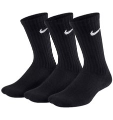 Шкарпетки Nike Performance Cushioned Crew 3-pack black — SX6842-010, 38-42, 685068338014