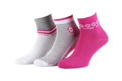 Носки Sergio Tacchini 3-pack white/pink/gray — 13898215-1, 36-41, 3349600156265