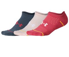 Носки Under Armour Phenom No Show 3-pack blue/beige/red — 1329358-671, 36-41, 192564842308