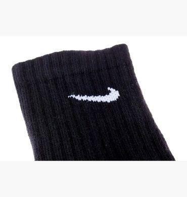 Шкарпетки Nike Performance Cushioned Crew 3-pack black &mdash; SX6842-010, 34-38, 685068337888