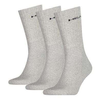 Шкарпетки Head Crew Unisex 3-pack gray — 771027001-400, 35-38, 8718824462714