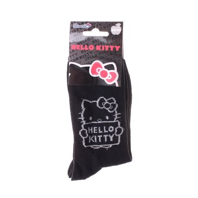 Носки Hello Kitty Head Hk + Hello Kitty Panel 1-pack black — 13849551-1, 35-41, 3349610000367