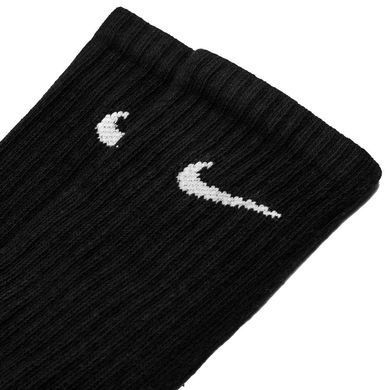Шкарпетки Nike Performance Cushioned Crew 3-pack black &mdash; SX6842-010, 34-38, 685068337888