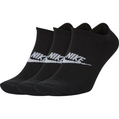 Шкарпетки Nike No Show Everyday Essential 3-pack black — SK0111-010, 34-38, 193145890671