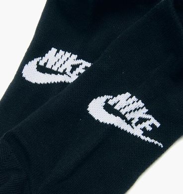 Носки Nike No Show Everyday Essential 3-pack black — SK0111-010, 34-38, 193145890671