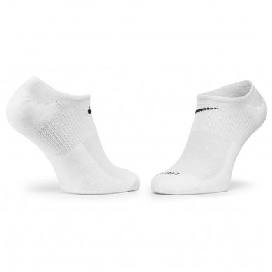 Носки Nike Everyday Plus Cushioned No Show 3-pack white - SX7840-100, 38-42, 193153926126