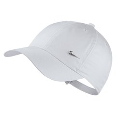 Кепка детская Nike H86 Cap Metal Swoosh white — AV8055-100, One Size, 888407303913