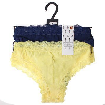 Трусики-танга Fashion Lady Tan Tanga F 2-pack blue/yellow &mdash; 13890384-2, S, 3349610012810
