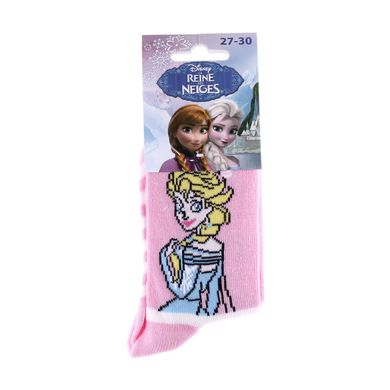 Шкарпетки Disney Princess Elsa + Stripes On Stand pink — 83841644-2, 35-38, 3349610005966
