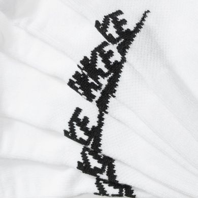 Носки Nike No Show Everyday Essential 3-pack white — SK0111-100, 38-42, 193145890763
