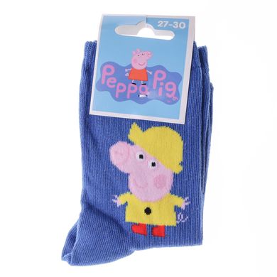 Шкарпетки Peppa Pig George And Its Wax blue — 43849551-8, 19-22, 3349610003443
