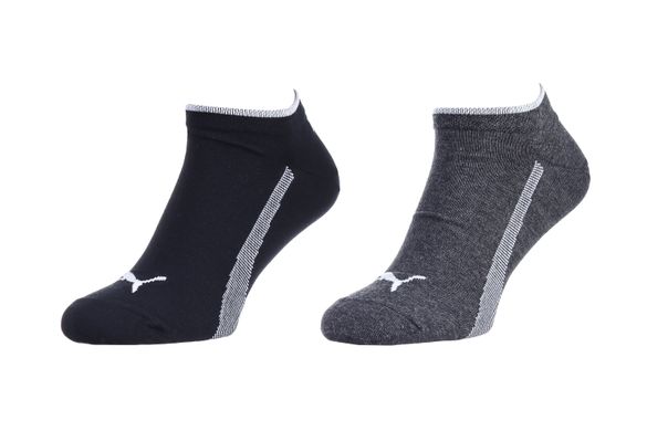 Носки Puma Sneakers Unisex Promo 2-pack black/gray — 101050001-003, 39-42, 8718824797540