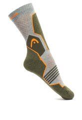 Носки Head Hiking Crew Unisex 2-pack gray/green &mdash; 781001001-159, 43-46, 8718824473680