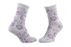 Носки Hello Kitty All Over Hello Kitty Cup Cake 1-pack gray — 13849551-4, 35-41, 3349610000398