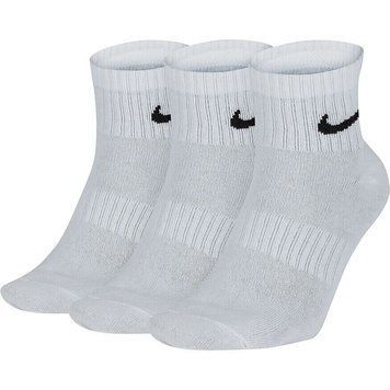Шкарпетки Nike Everyday Lightweight Ankle 3-pack white &mdash; SX7677-100, 34-38, 888407238970