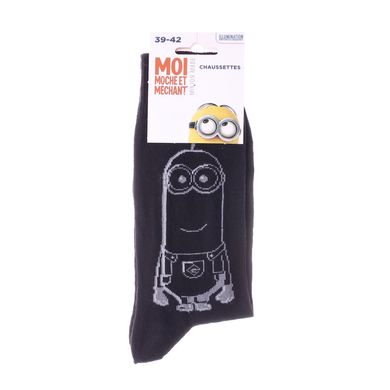 Шкарпетки Minions Minion Close Up 1-pack black — 93154967-1, 39-42, 3349610011479
