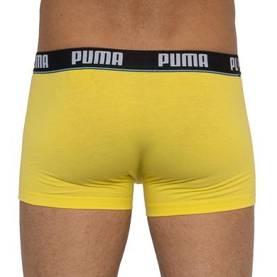 Трусы-боксеры Puma Basic Trunk 2-pack light gray/yellow — 521025001-006, S, 8718824807102