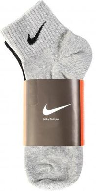 Носки Nike Everyday Cushioned 3-pack black/white/gray — SX7673-901, 34-38, 888408294548