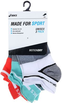 Шкарпетки Asics Lyte Sock 3-pack multicolor — 123458-0698, 39-42, 8718837137104