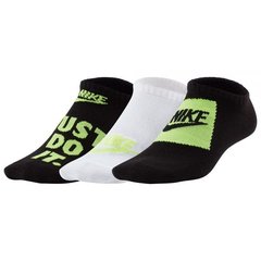 Носки Nike Everyday Ltwt Ns 3-pack black/white/green — SK0054-901, 38-42, 194955071328