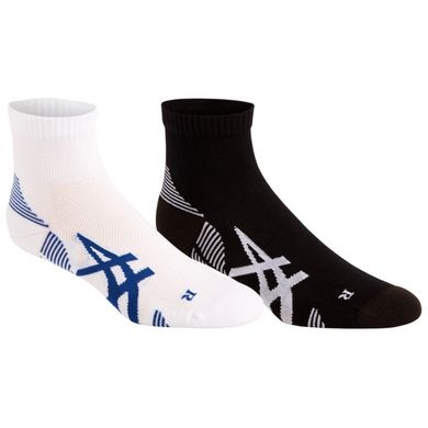 Шкарпетки Asics Cushioning Sock 2-pack black/white — 3013A238-002, 35-38, 8718837145581