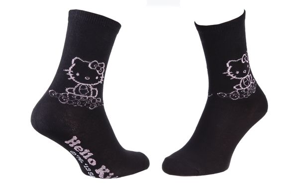 Шкарпетки Hello Kitty Sitting On A Knot 1-pack black — 13849551-5, 35-41, 3349610000404