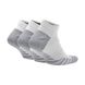 Шкарпетки Nike Everyday Max Cushioned No Show 3-pack white/gray — SX6964-100, 34-38, 640135945540