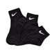 Носки Nike Lightweight Quarter 3-pack black — SX4706-001, 42-46, 884726577103