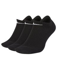 Шкарпетки Nike Everyday Cushion No Show 3-pack black — SX7673-010, 46-50, 888408294456