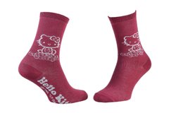 Носки Hello Kitty Sitting On A Knot 1-pack burgundy — 13849551-6, 35-41, 3349610000411
