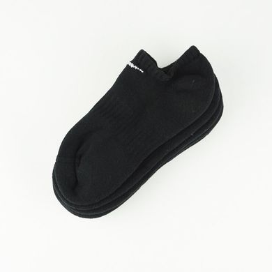 Шкарпетки Nike Everyday Cushion No Show 3-pack black — SX7673-010, 46-50, 888408294456