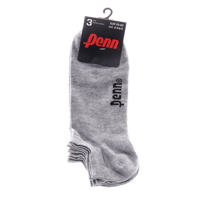 Носки Penn Sneaker Socks 3-pack gray — 179093, 35-40, 8712113410745