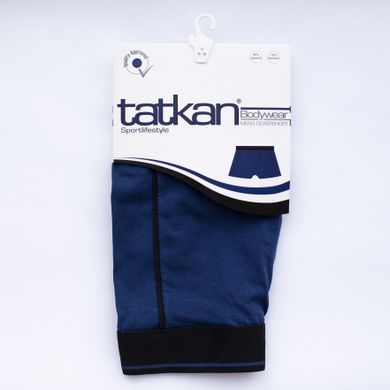 Трусы-боксеры Tatkan Mens Cot&Elst. Boxershort 1-pack blue — 585016 - 008, L, 8681239108037