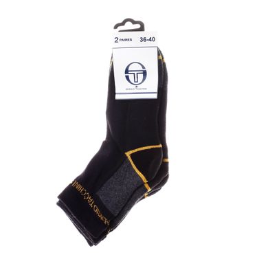 Шкарпетки Sergio Tacchini 2-pack black/gray — 13150761-1, 36-40, 3349600136311