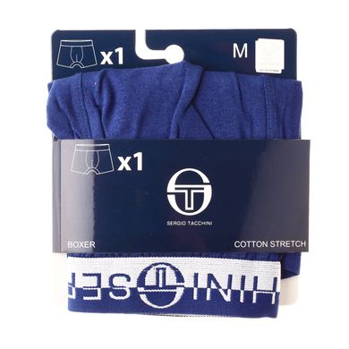 Трусы-боксеры Sergio Tacchini Men's Boxer H 1-pack blue — 30895913-2, L, 3349610015422