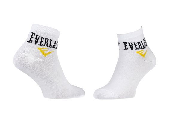 Носки Everlast Quarter Socks 3-pack white — 179013, 35-40, 8712113410516
