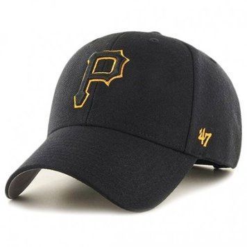 Кепка 47 Brand PITTSBURGH PIRATES WOOL чорний, сірий Уні OSFA