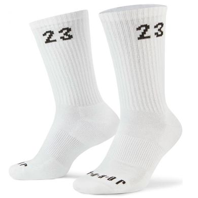 Шкарпетки Nike Jordan Essential Crew 3-pack white — DA5718-100, 38-42, 194958592813