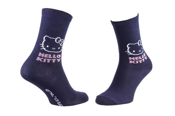 Шкарпетки Hello Kitty Head Hk + Hello Kitty Dots 1-pack green-blue — 13849551-8, 35-41, 3349610000435